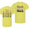 Black Excellence Pride History Print T Shirt Unisex Unisex Fashion Front Back Print Tees Inspirational Quote Juneteenth Tshirts