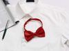 [Allegra K] Bow Tie, Formal Bow Tie, Ribbon, Wedding, Entrance Ceremony, Adult, Adjustable, Solid Color, Men's, Wine Red, Free Size