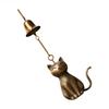 Metal Kitten Wind Chimes Outdoor Garden Decoration Harmonious Sound Rustproof