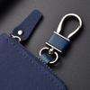 New Leather Keychain Men Women Key Holder Organizer Pouch Large Capacity Car Key Wallet Housekeeper Key Case Mini Card Bag