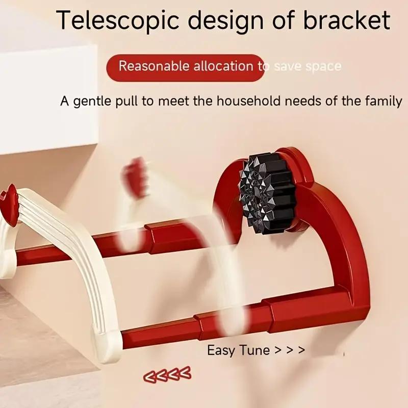 1PCS Foldable Telescopic Bathroom Toilet Washbasin Rack Toilet Shelf Storage Rack