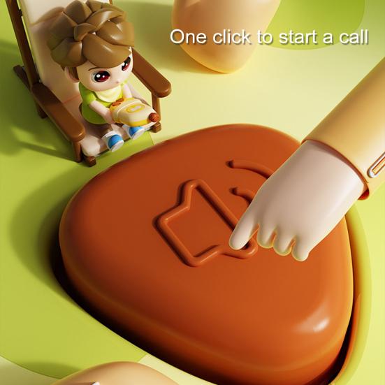 1 Pair Kids Cartoon Banana Intercom 300M Long Range Boys Girls Parent-child Interaction Indoor Outdoor