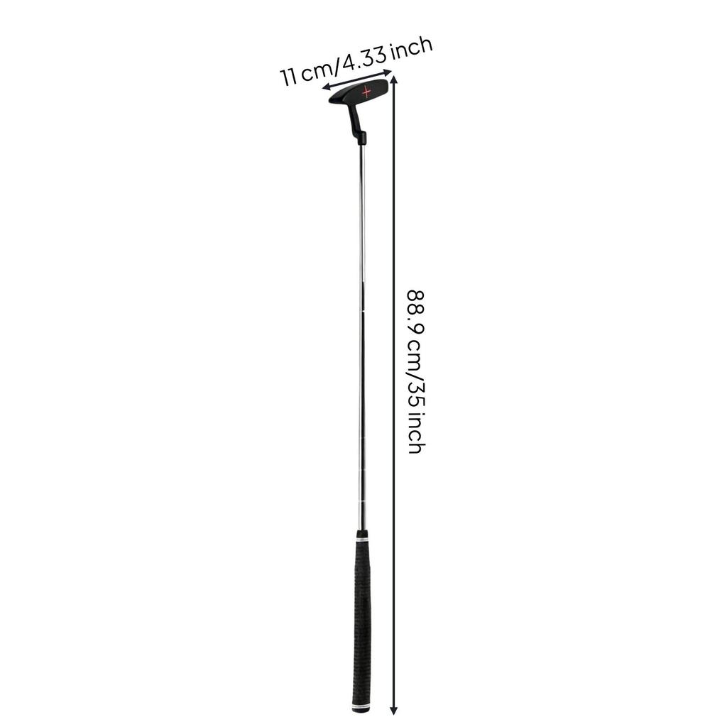 Golf Putter Right-Handed with Textured Grip Comfortable for Office