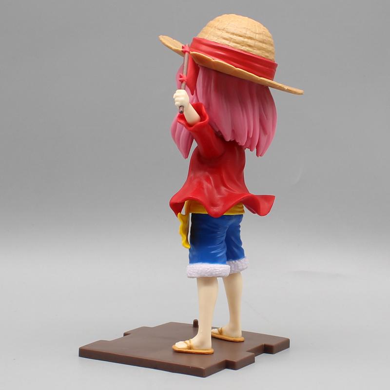 18cm Anya Forger Action Figure Cos Luffy Straw Hat Kawaii Doll Statue Model Collection Toy Gifts