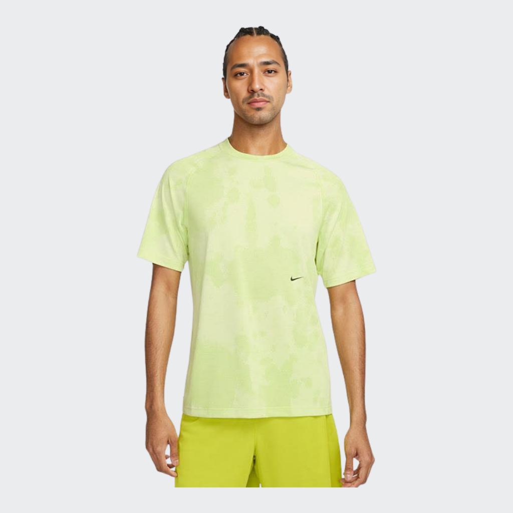 Nike Dri-Fit Adv A.P.S. Retro Tie-Dye Print Quick-Dry Training Short-Sleeve Crew Neck T-Shirt With Raglan Sleeves Men Tops Coconut-Milk DX6955-113