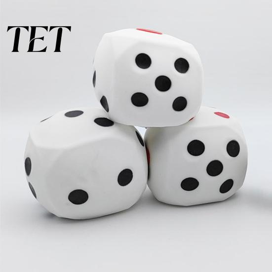 Office Desk Fidget Toy 1/2Pcs Giant Dice Stress Relief Toy, Squeeze for Focus Calming Toys Aid & Anxiety Reduction, Relaxation Cube Sensory Soft