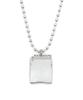 Kavka Kavka Sd Card Silver Necklace