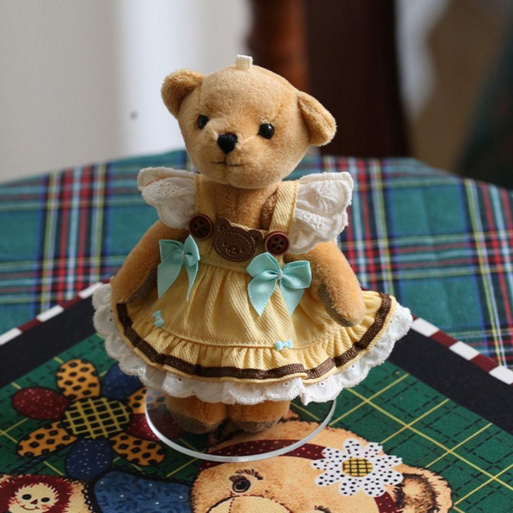 Cotton 12cm Plush Doll Clothes Solid Color No Attributes Doll Clothes  Doll Owner