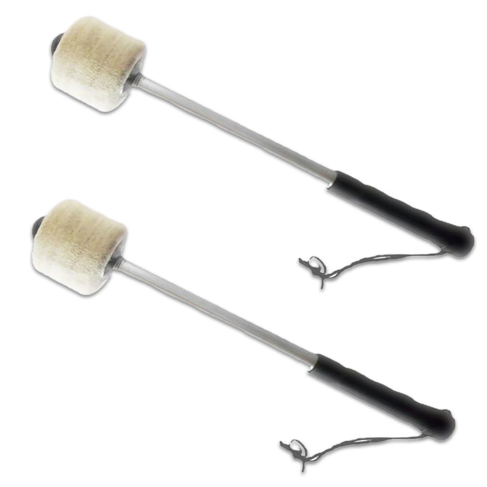 

HIRAISM Percussion Mallets for Bass Drums and Timpani, Set of 2 for Beginners to Professionals