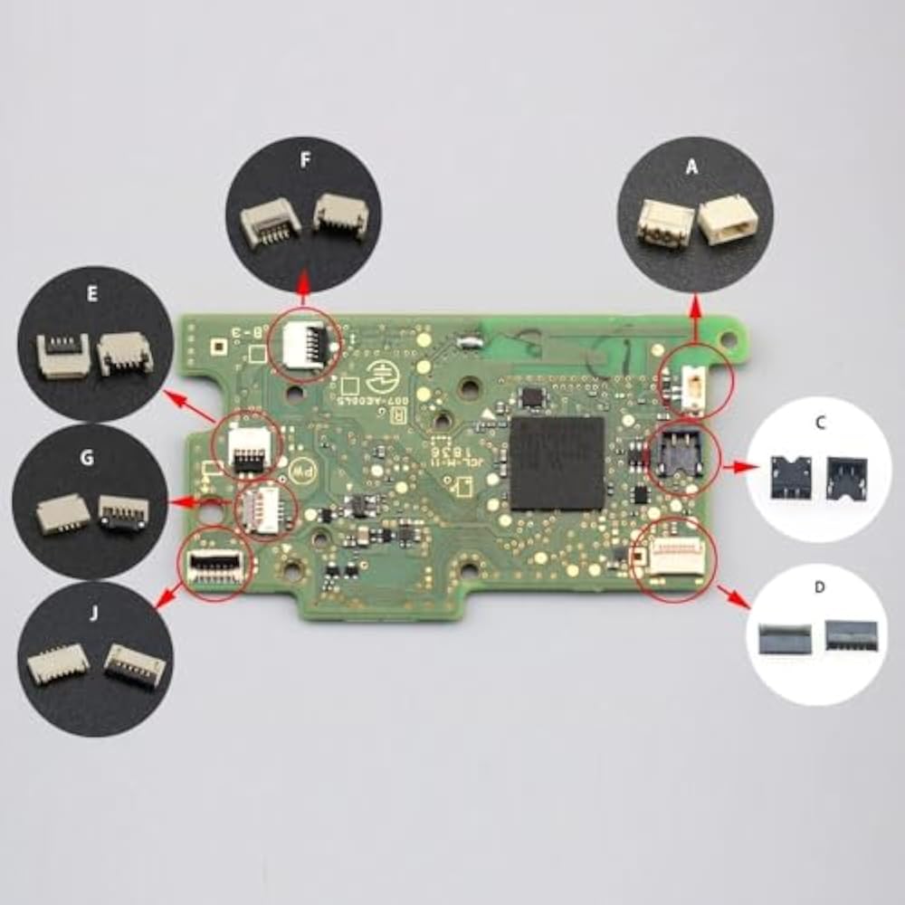 SWITCH Switch Joy-Con Joy-Con Motherboard PCB Board Repair Parts DIY Replacement Cheap Parts Conn...