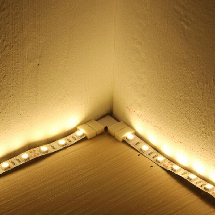 20x Solderless RGB LED Light Strip for 10mm Wide 4 Pin 5050 RGB LED Strip Light