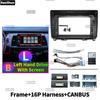Car Android Radio Stereo Player Frame Fascia For Honda Fit GR GS Jazz 2020-2024 Navigation Harness Wire Adapter Canbus Decoder Radio Accessories 4