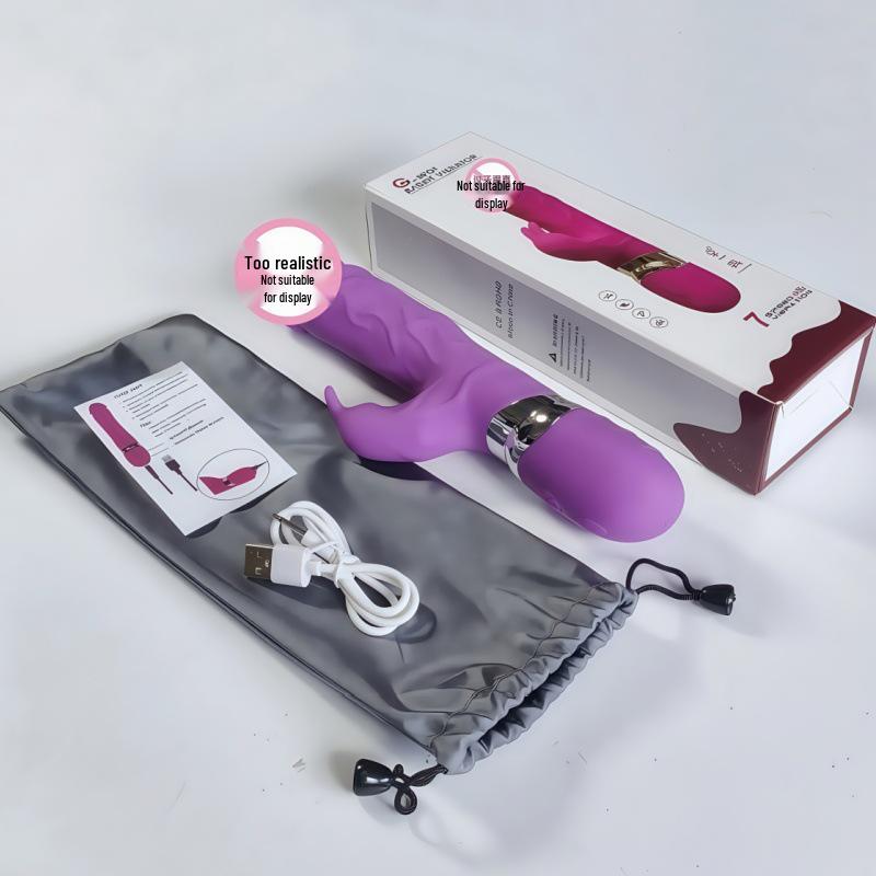 Silikon Hasenvibrator - Weiblicher Massage Masturbator