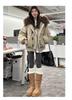 Women's Thickened Dark Gray Leggings, Plus Velvet, Extra Warm, Autumn/Winter Outerwear with Lambswool