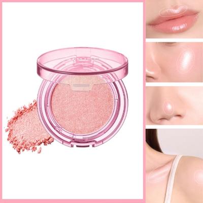 FACE Contouring Highlighter 4,7 g rosa Glitzer Face & Body einfach und vielseitig verwendbarer Highlighter Koreanisches Beauty-Makeup