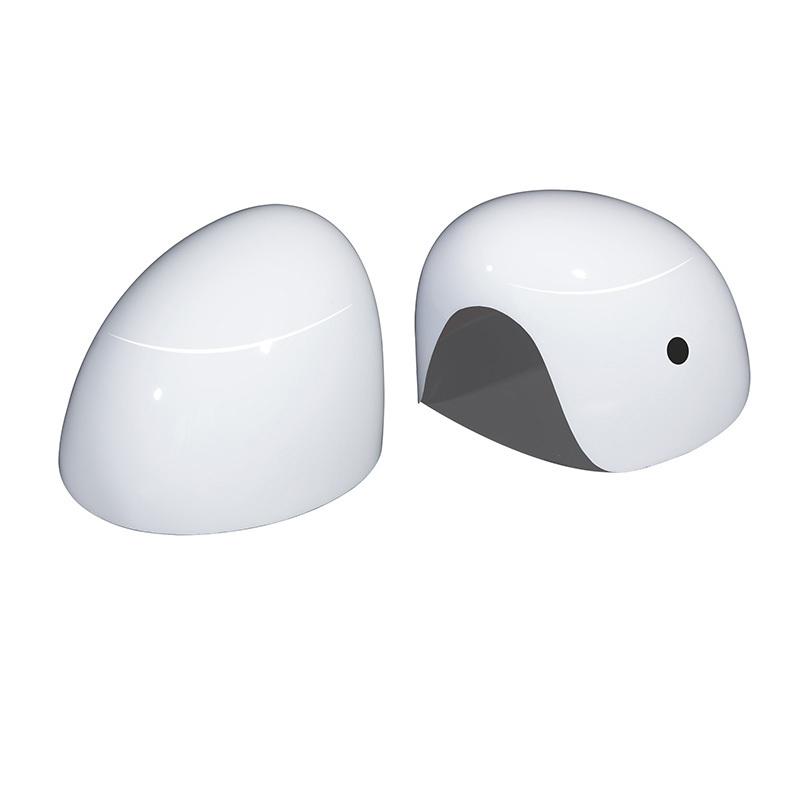 Autotüren Spiegelaufkleber Rückspiegelabdeckungen für Mini COUNTRYMAN CLUBMAN Fließheck R50 R52 R53 R55 R56 R57 R58 R59