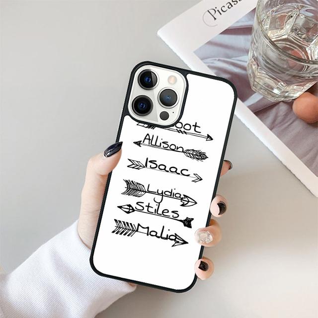 

Teen Wolf Quotes TV Series Phone Case For iPhone 17 Air 15 16 11 12 13 14 Pro Max Cover For iPhone 17 Air Max Plus Fundas iPhone 13