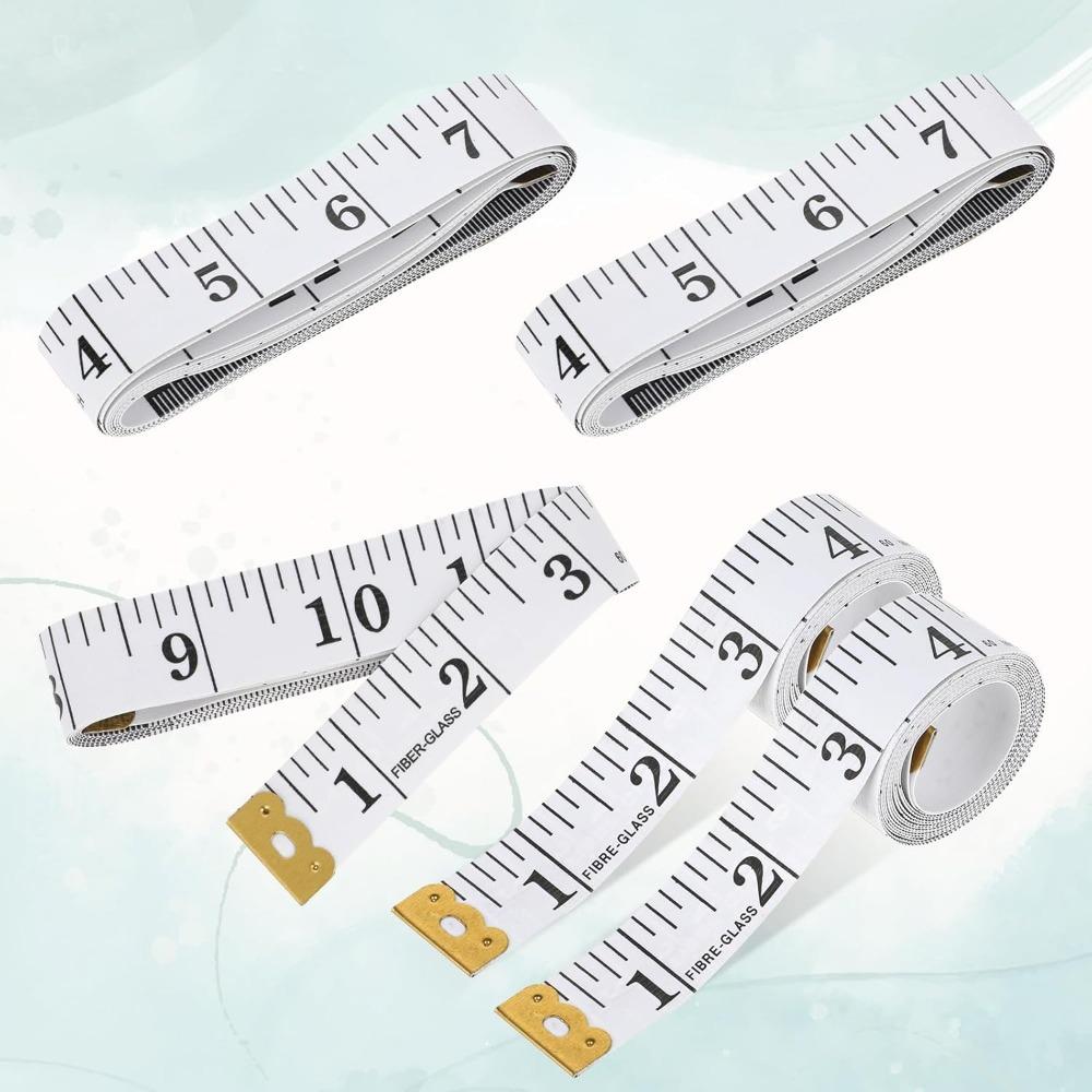 Double-scale Soft Ruler, 60 Inches (150 Cm), Combining Centimeters and Inches, Suitable for Measurement and Garment Cutting 1PC