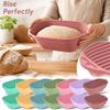 Silicone Bread Proofing Basket with Lid, Heat Dough Fermentation Basket for