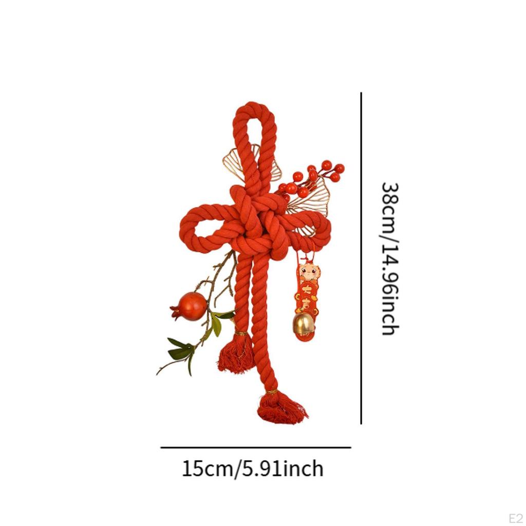 Chinese Knot Pendant for Spring Festival Year of The Snake Decoration Wall Tree Door