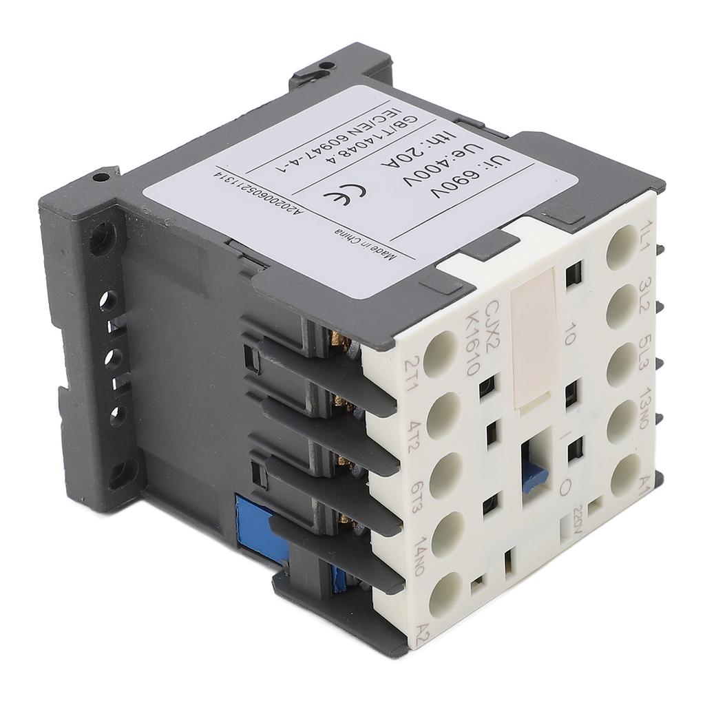 Contactoare AC Contact Argint 3P Comutator Controller Control Sarcină Circuit 220V 16A pentru Alimentare