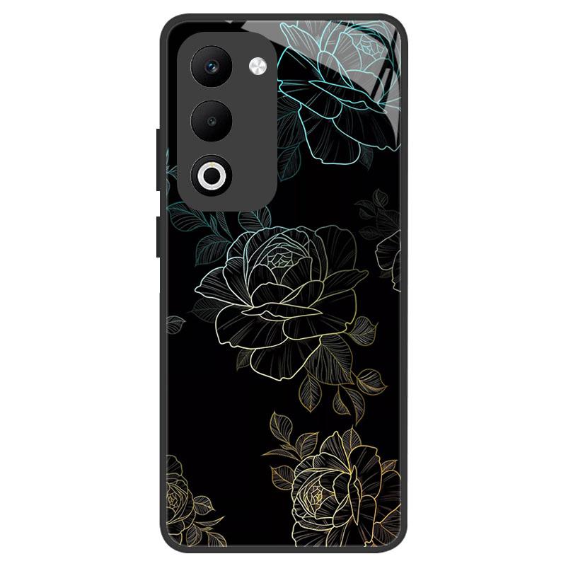 For OPPO A5 A5M Case Luxury Tempered Glass Phone Case For Oppo A5i Pro Shockproof Hard PC Back Cover Camera Protection Fundas