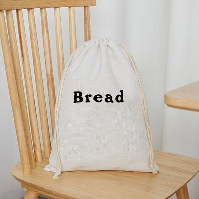 Sacchetto per Pane Riutilizzabile Design con Coulisse Ecologico Facile da Pulire Conservazione Pane Fatto in Casa