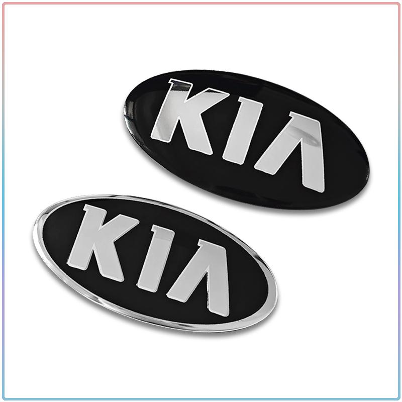 Auto Steering Wheel Badge Decal 1Pcs Fit for KIA Sportage Ceed Rio 3 4 K2 K3 K4 K5 K6 K7 K8 Picanto Sorento Optima Cerato Soul Car Interior Decoration