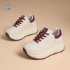 Dad shoes women's 2026 autumn and winter new fashionable simple versatile inner height increase student sports casual women's shoes