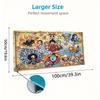 Anime One-Piece Color Mouse Pad Large Gaming Table Cushion Non-slip Laptop Tablet Big Mousepad XXL Mat Mini PC Playmat With Lock Edge
