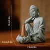 Statue Buddha Desk Accessorie Interior Accessories Buddhism Figurine Garden Statue Ornament Fish Tank Coffee Table Decor Buda