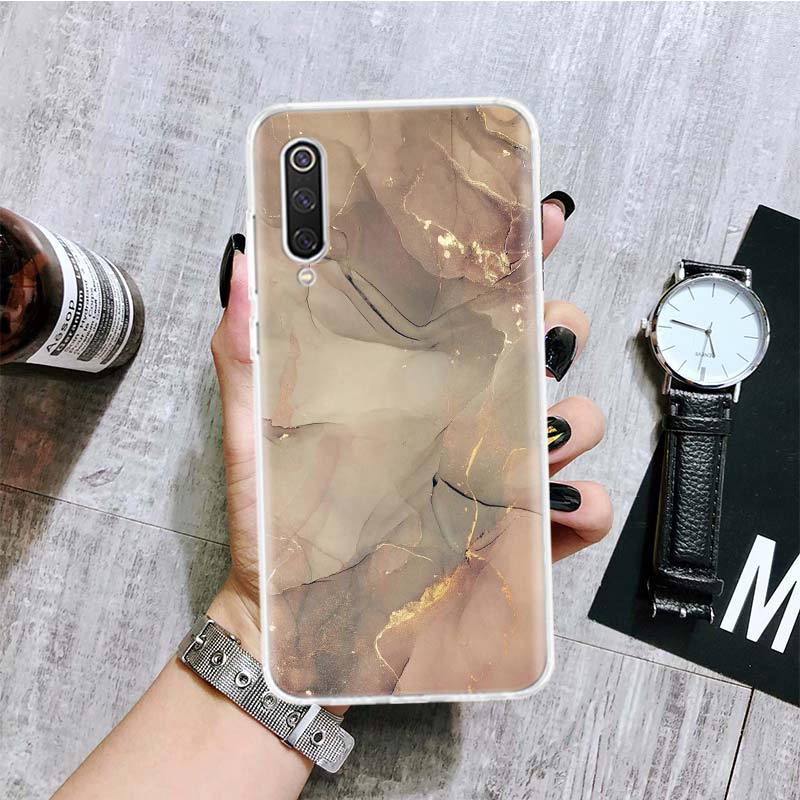 Granite Marble Phone Case For Xiaomi Redmi Note 15 14 13 12S 12 Pro Plus 11S 11E 11 11T 10S 10 Art Soft Pattern Cover Redmi Note