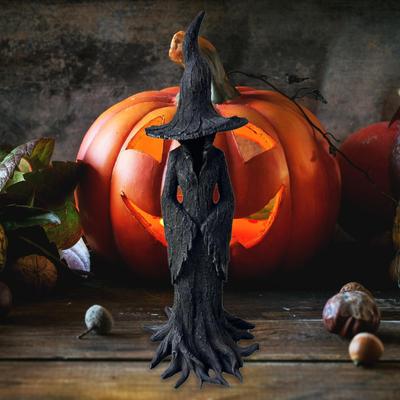 Halloweenová čarodejnica Stojaca figúrka pre vchod, interiér, obývaciu izbu