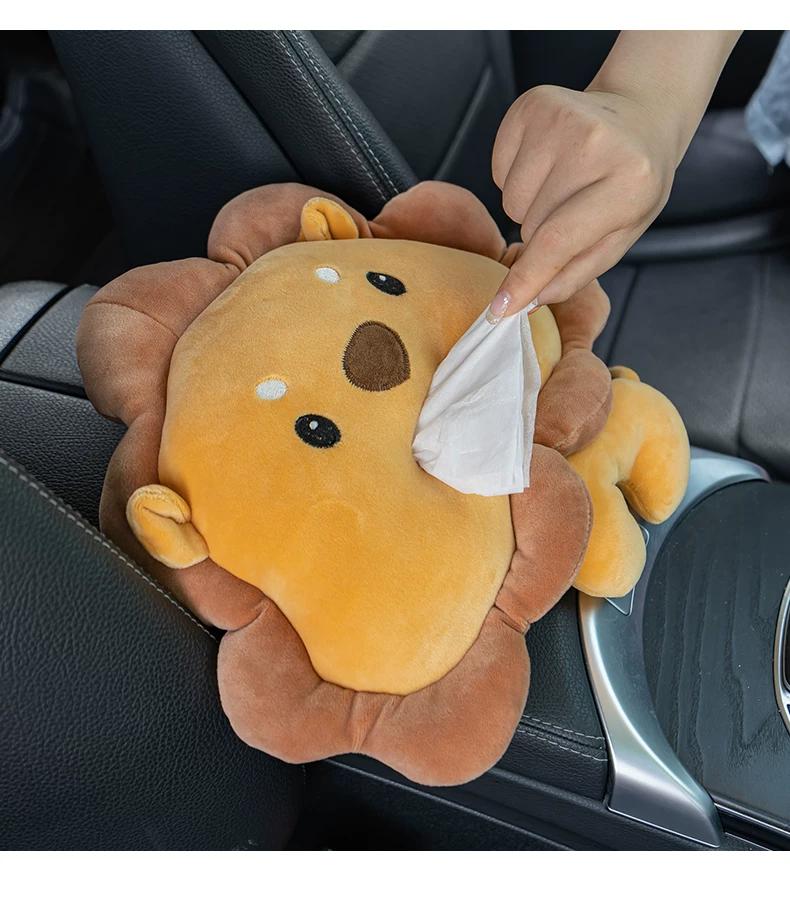 Car Tissue Box Car Good Things Pumping Carton Bag Car Car Interior Decoration Daquan Hanging Doll Interior Supplies