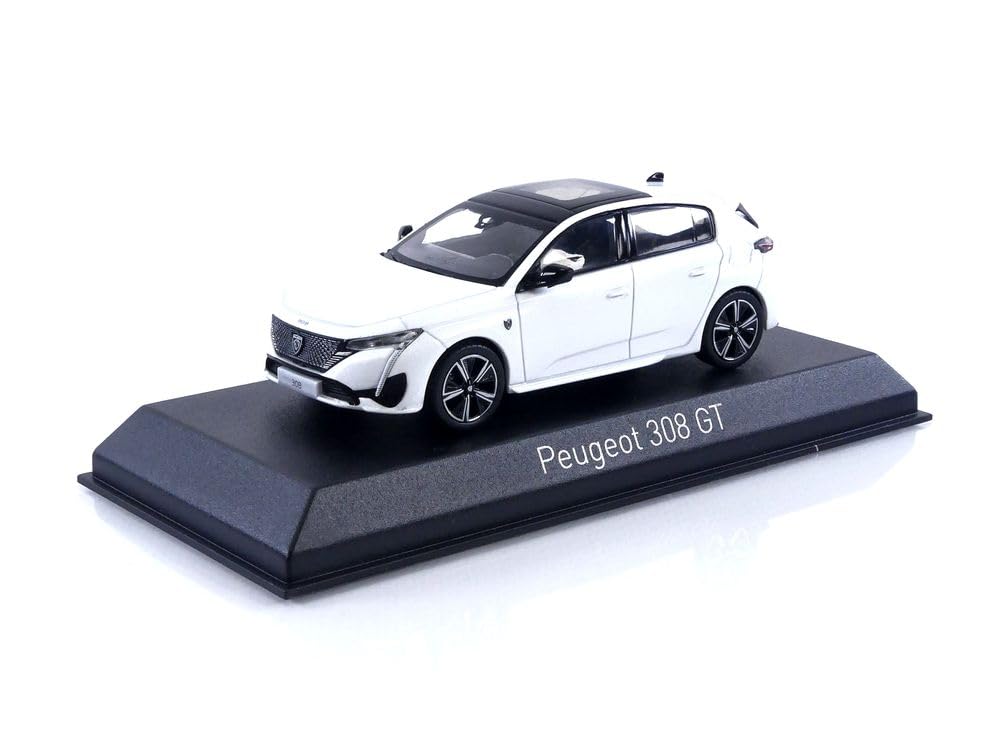 

NOREV B Peugeot 308 GT 21 Pearl White 1/43 Scale Model 473934