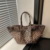 Fashion Leopard Wings Handbag New Large Capacity Trend Leisure Commuting Brand Luxury Underarm Shoulder Tote Bag For Women CLE