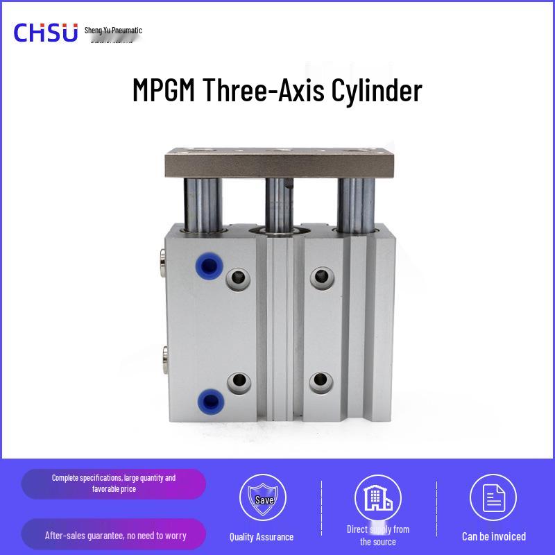 SMC Guided Rod Three-Axis Cylinder MGPM & TCM32 Pneumatic Series