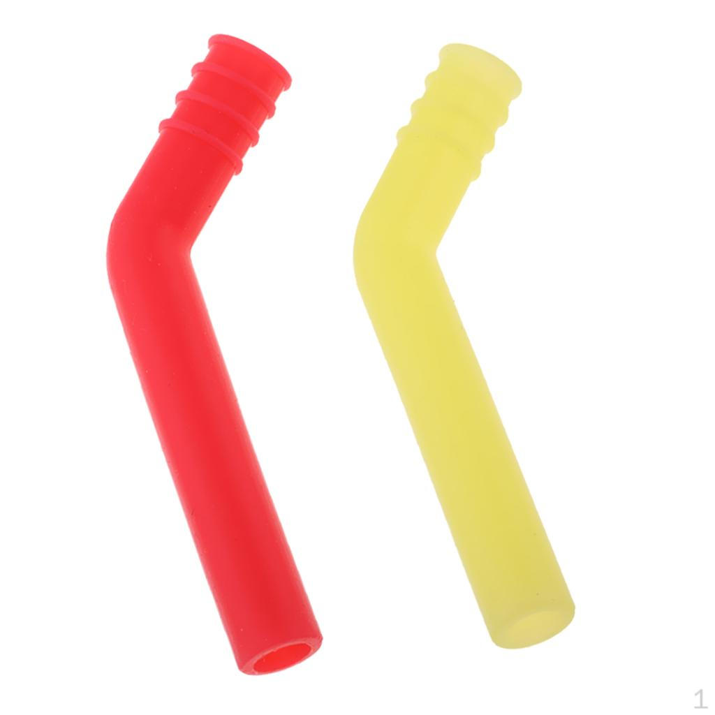 2 Pieces RC 1:8 1:10 Exhaust Tuned Joint Tubing Extension