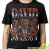 DAVID JONSSON SHIRT, David Jonsson Vintage T-Shirt, David Jonsson Retro 90s Bootleg Homage Merch, David Jonsson Tribute 80s Rap Tee Fan Gift
