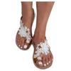 Womens Summer Retro Elegant Sandals Clip Toe Floral Embroidered Slingback Wedge Shoes Thin Sole Comfort Lightweight Sandals