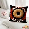 pc Rock Band Hole Pillow Case Fashion Square Pillowcase Bedroom Sofa Room Ins Decoration Leisure