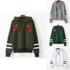 Kapuzenpullover Langarm Damen Sweatshirt Hoodie Sweatjacke Pullover Hoody Kapuze