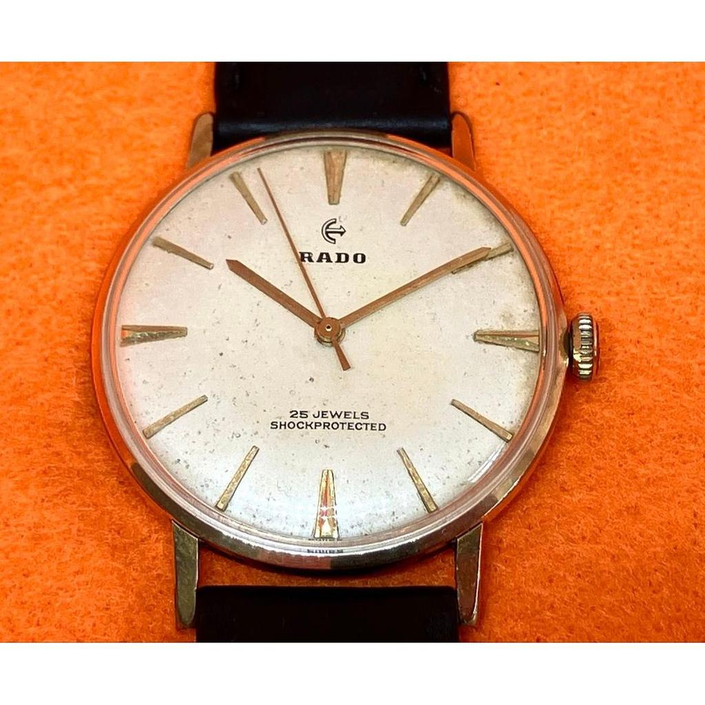 Used Vintage RADO Rado 25 stone Fonte Melon cal.72 manual winding watch working item