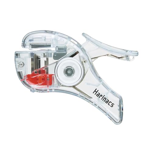 KOKUYO Stapler Needleless Stapler Harinax Compact Alpha TM White SLN-MSH305TM-W