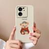 For Xiaomi 13T Pro Phone Case Cool Bear High Quality Liquid Silicone Full Coverage Anti Drop Funny Bumper For Xiaomi13T 13TPro