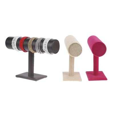 T Bar Kadife Saç Bandı Kafa Bandı Tutucu Perakende Mağaza Teşhir Standı Raf Tutucu