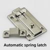 Stainless Steel Automatic Spring Safety Door Bolt