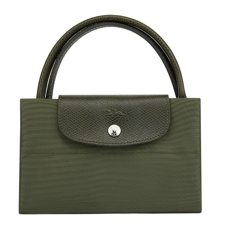 Longchamp Bolso Tote con Solapa Bordada con Logo Pliage Green para Mujer Bosque-Verde 10168919479