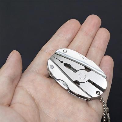 Portable Beetle Pliers Folding Pocket Tool for Outdoor Hiking Keychain Use Mini Lightweight Multifunctional Turtle Back Pliers
