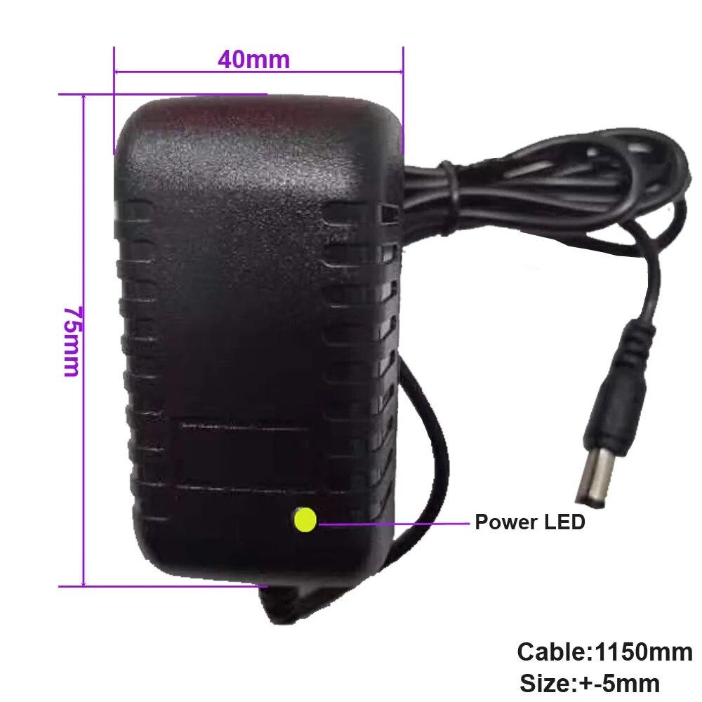 

Power Adapter AC 100-240V Input DC Output Supply Charger EU/US 12V Universal Adapter Converter Plug for Camera DVR LED Robot LED EU Plug